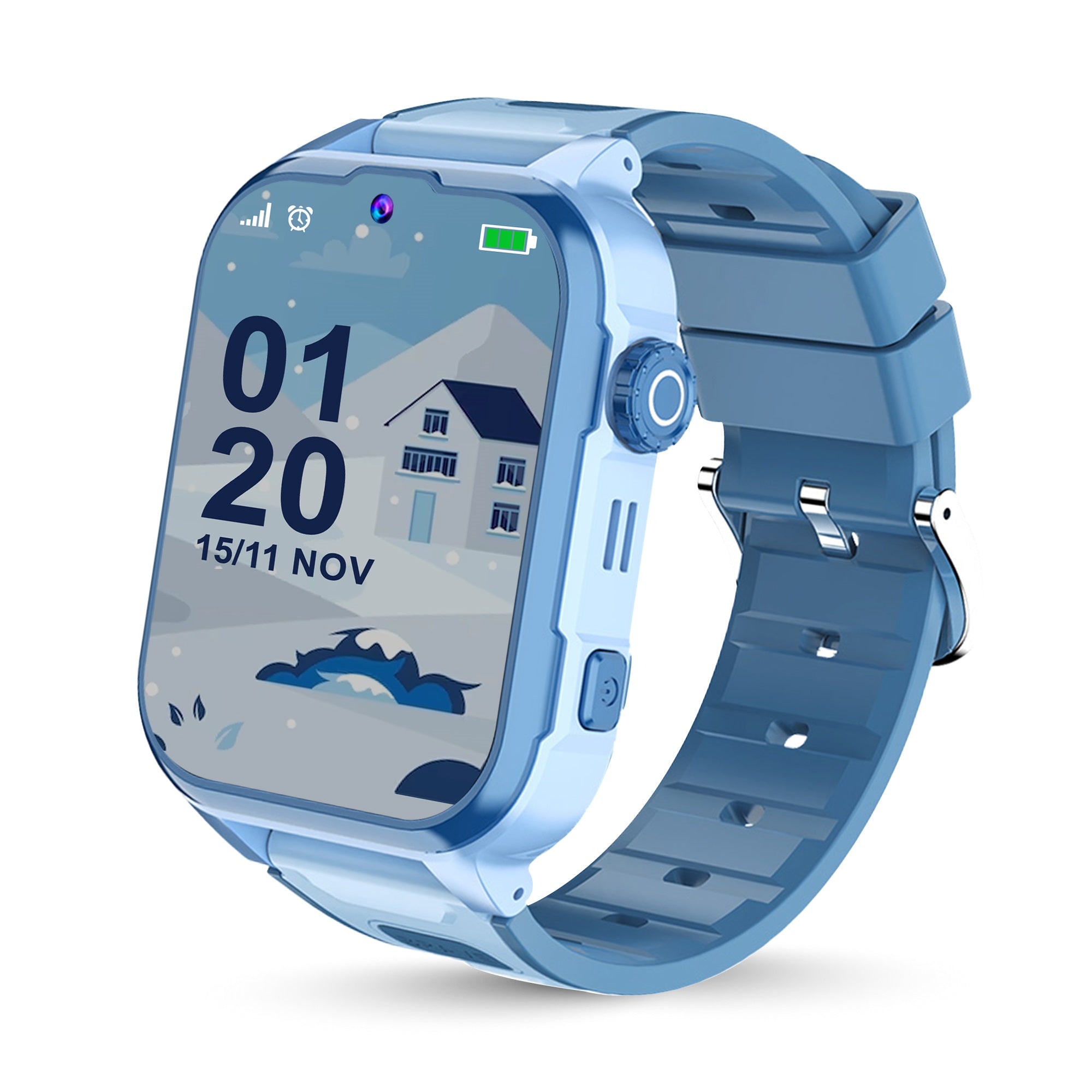Safeguard kids watch 5G in blue strap