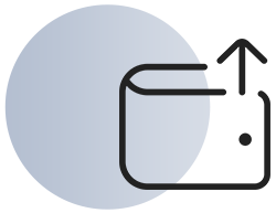 Secure data handling icon